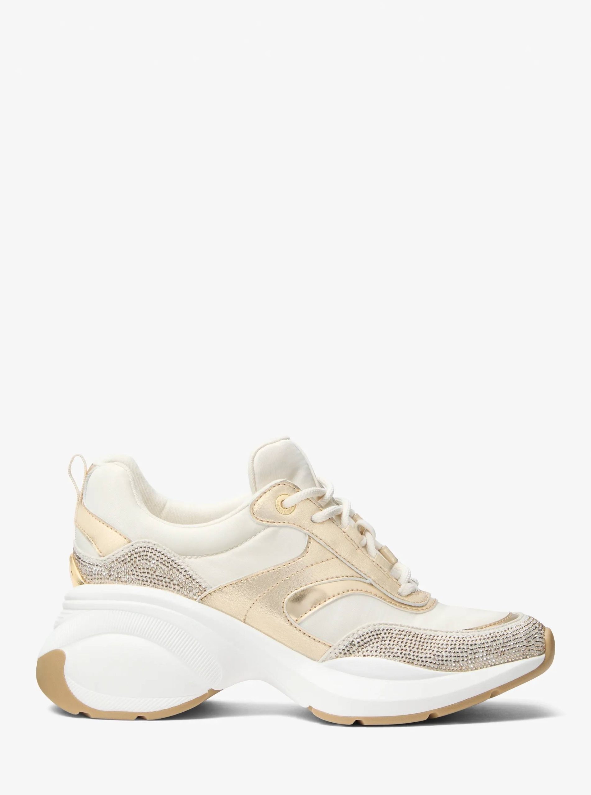 Michael Kors Kaia Mixed-Media Trainer - Preorder