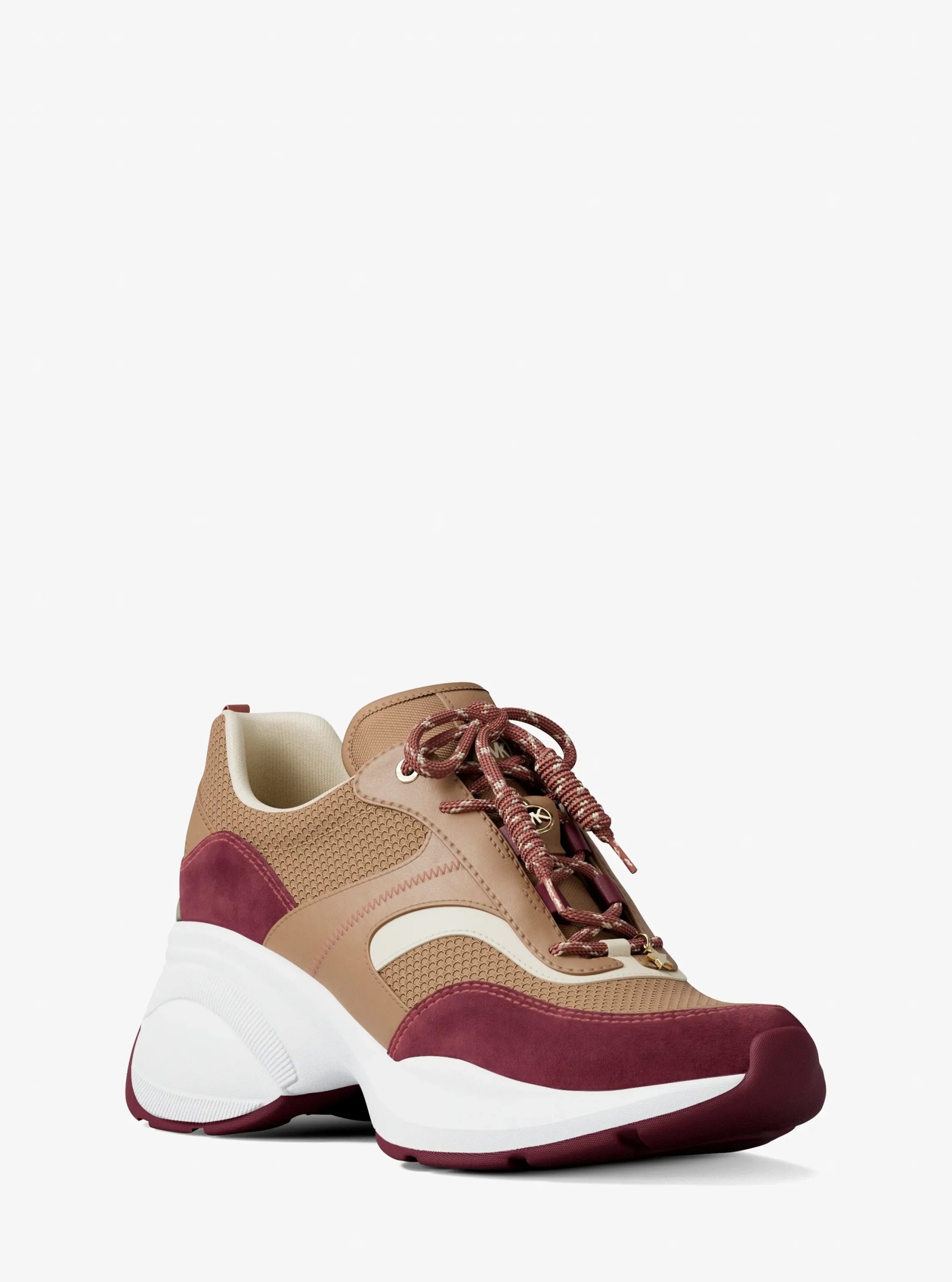 Michael Kors Kaia Mixed-Media Trainer - Preorder