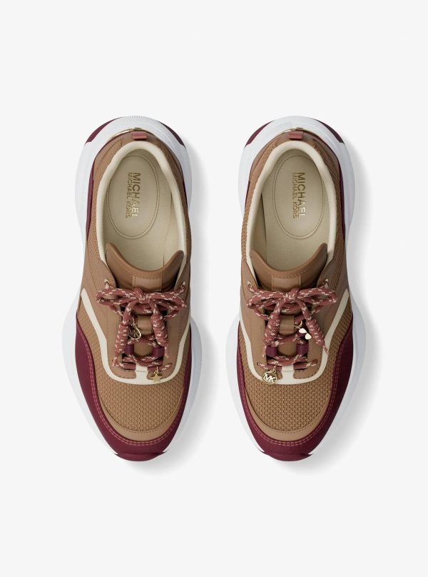 Michael Kors Kaia Mixed-Media Trainer - Preorder