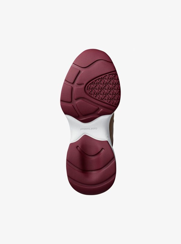 Michael Kors Kaia Mixed-Media Trainer - Preorder