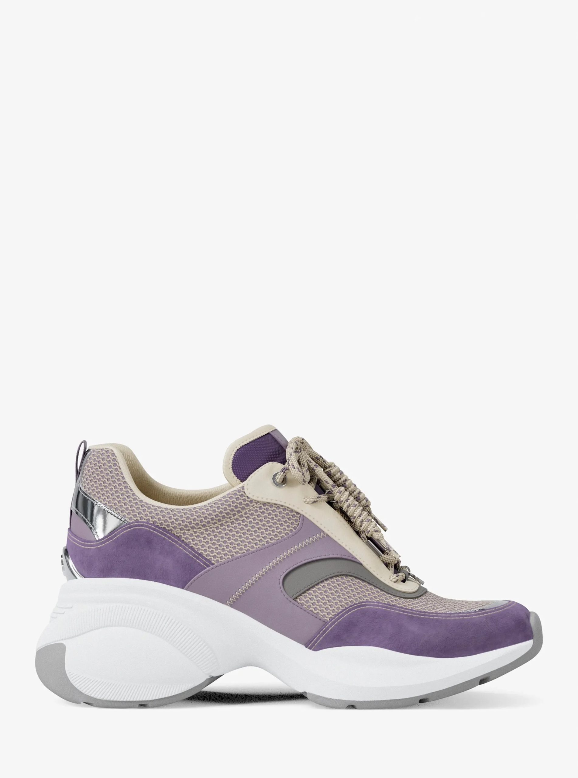Michael Kors Kaia Mixed-Media Trainer - Preorder