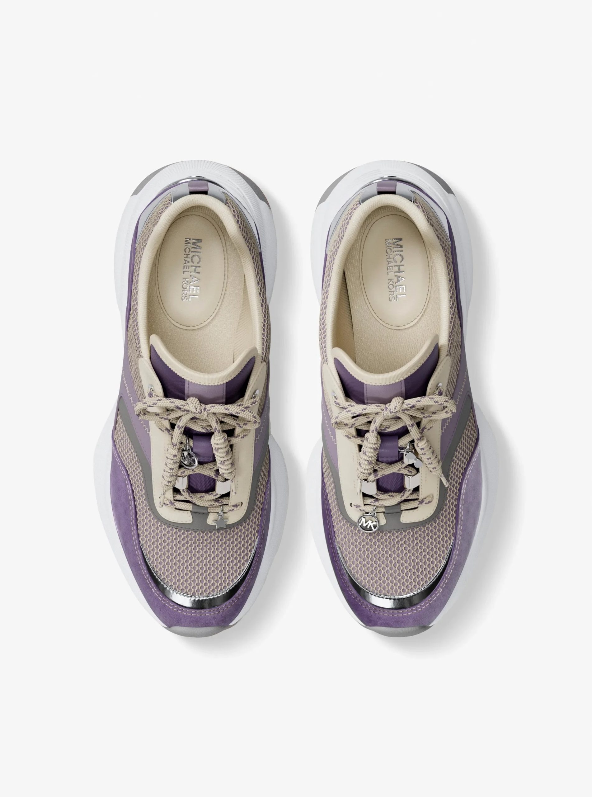 Michael Kors Kaia Mixed-Media Trainer - Preorder