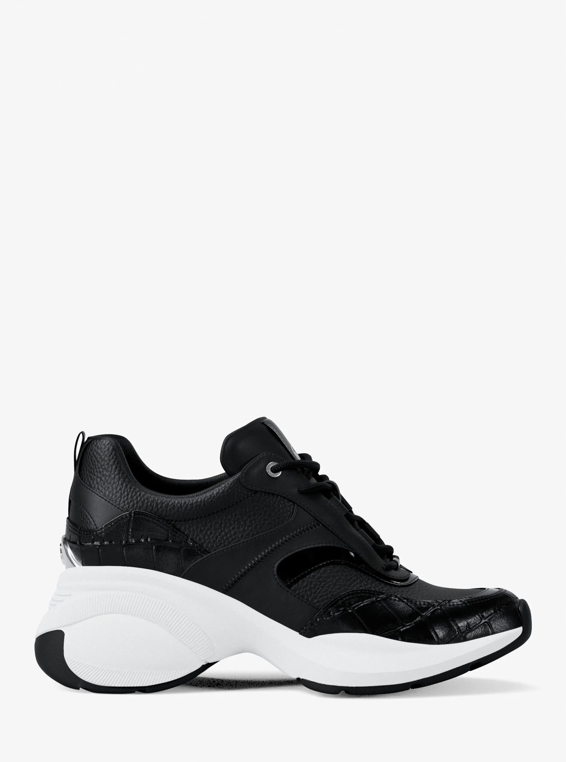 Michael Kors Kaia Mixed-Media Trainer - Preorder
