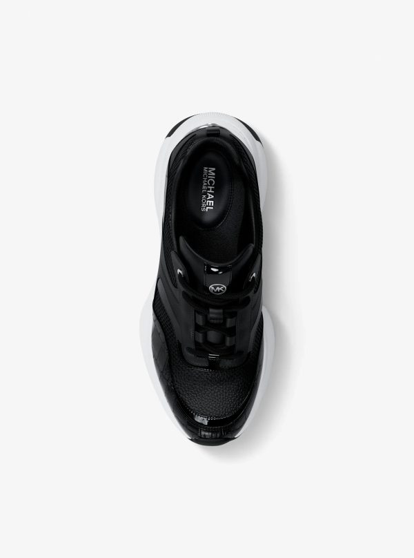 Michael Kors Kaia Mixed-Media Trainer - Preorder