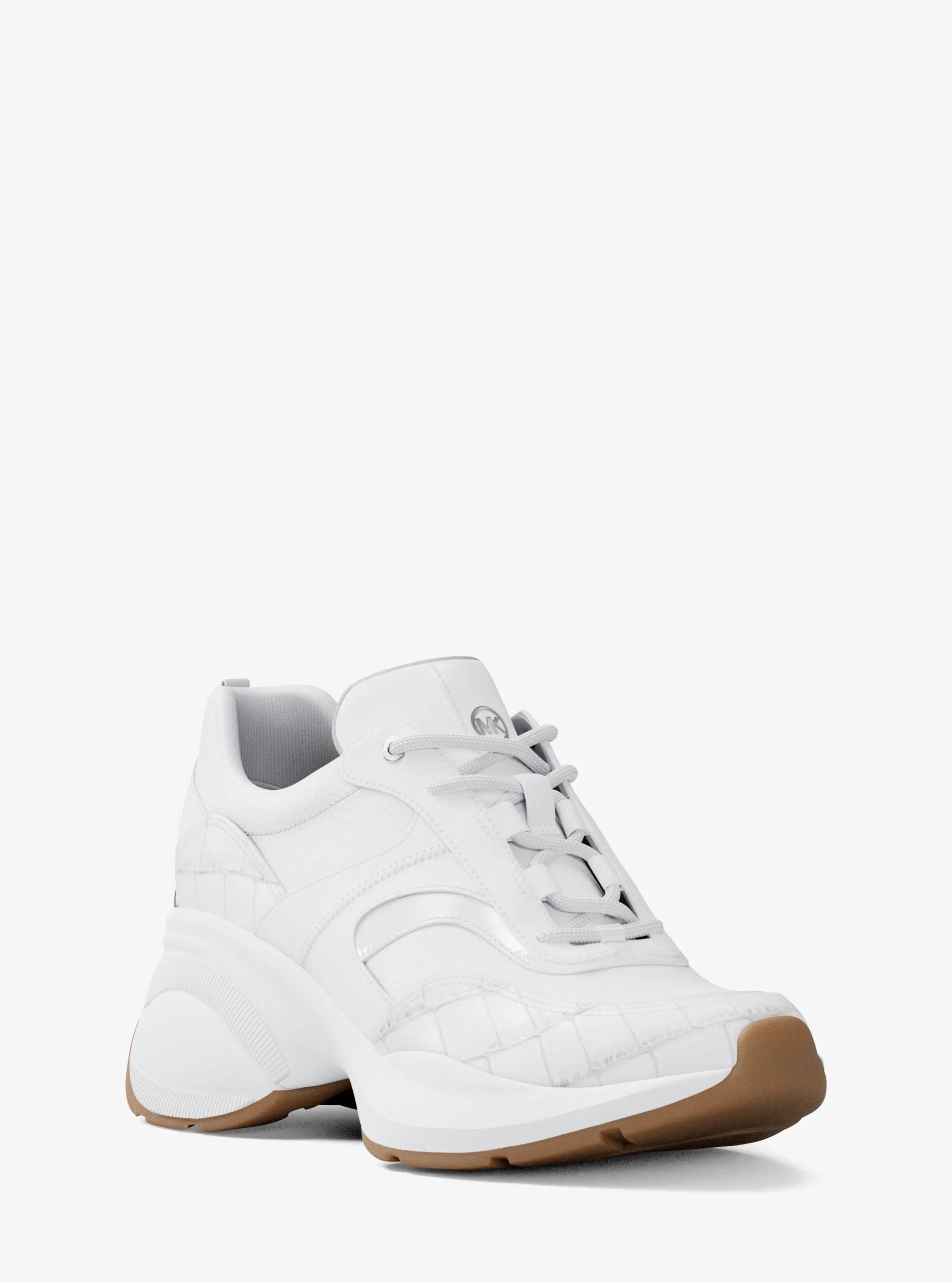 Michael Kors Kaia Mixed-Media Trainer - Preorder