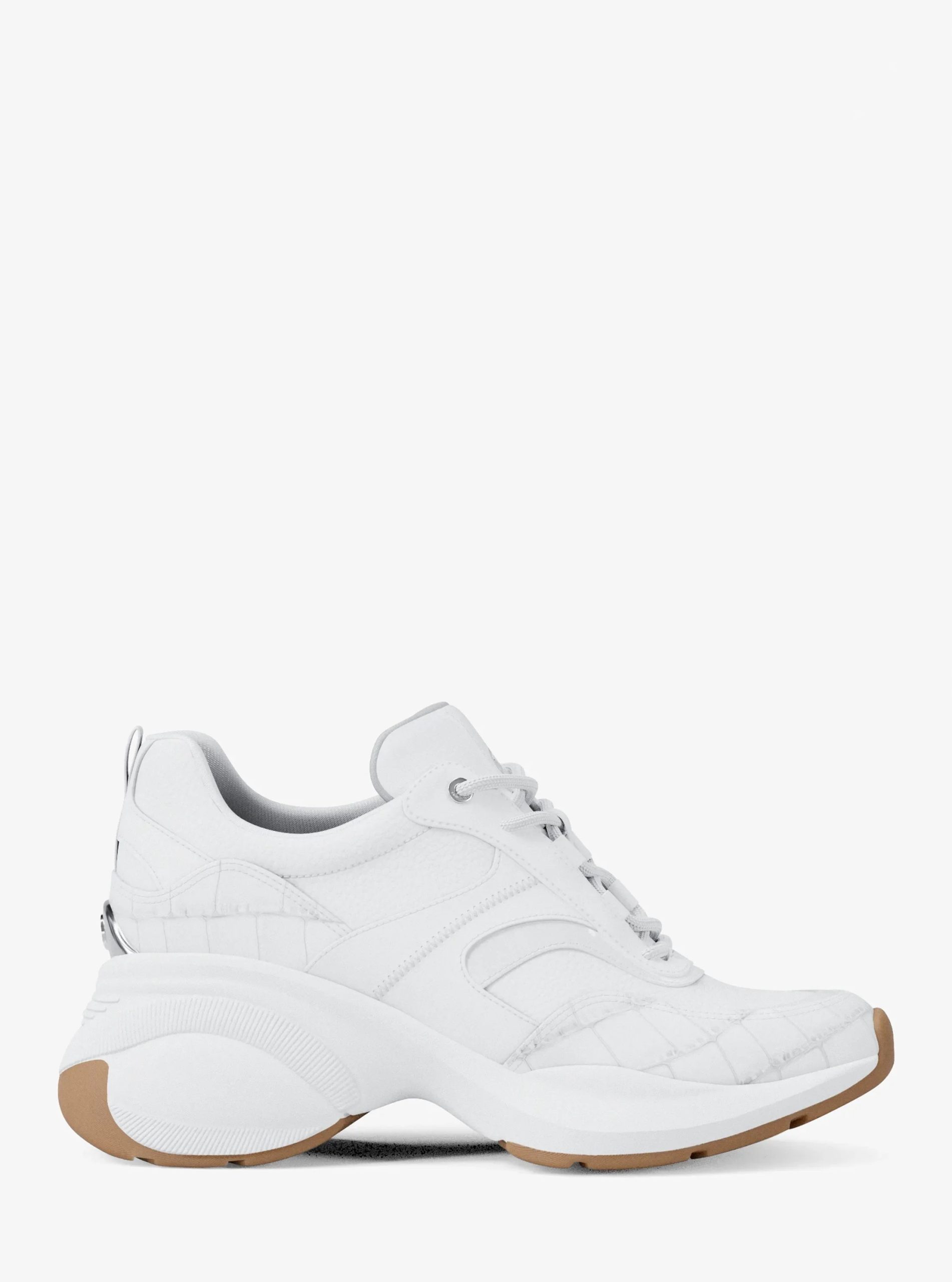 Michael Kors Kaia Mixed-Media Trainer - Preorder