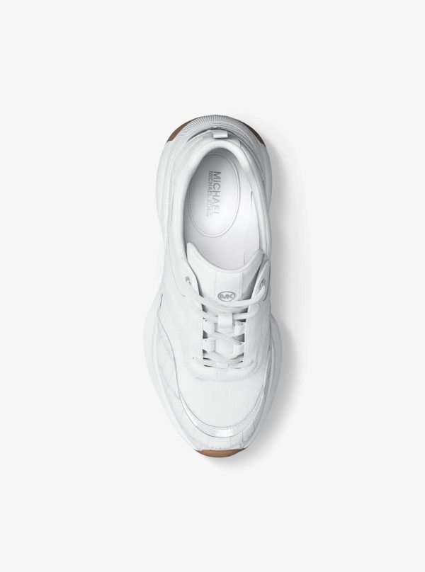 Michael Kors Kaia Mixed-Media Trainer - Preorder