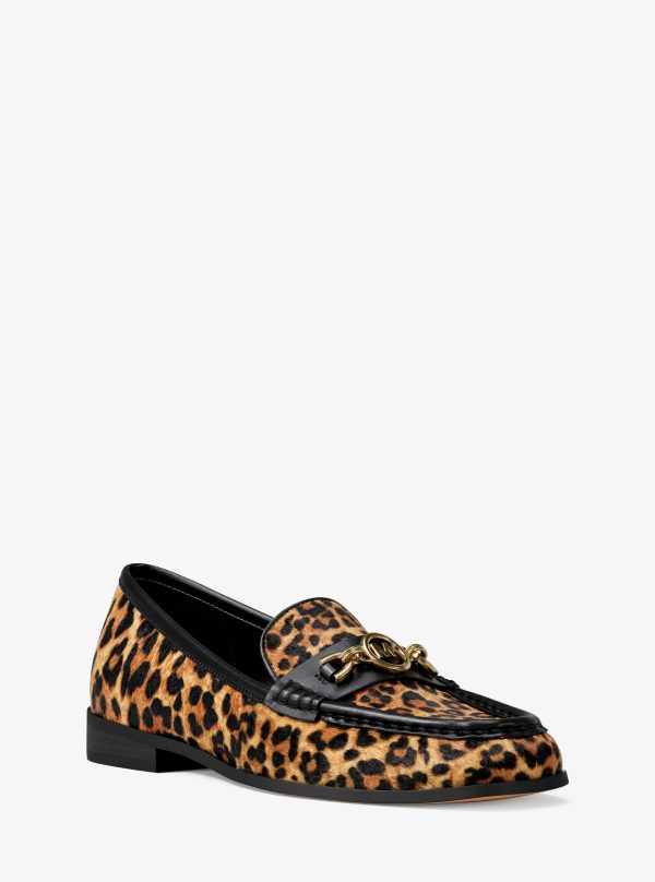 Michael Kors Kacey Leopard Print Calf Hair Loafer - Preorder