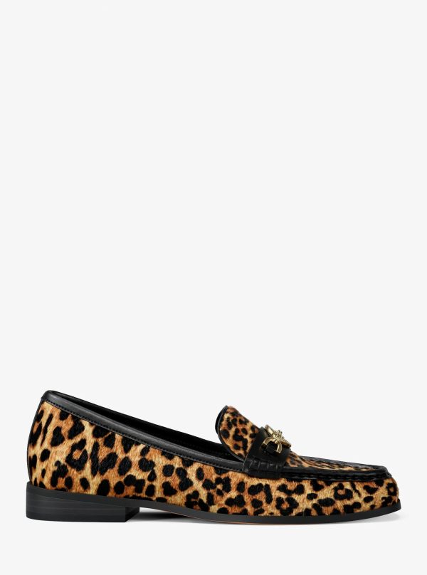Michael Kors Kacey Leopard Print Calf Hair Loafer - Preorder