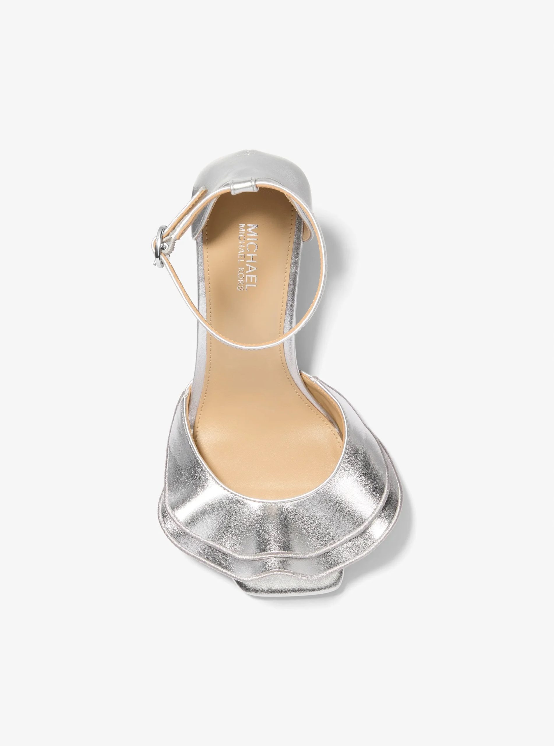Michael Kors Livia Metallic Sandal - Preorder - Image 4