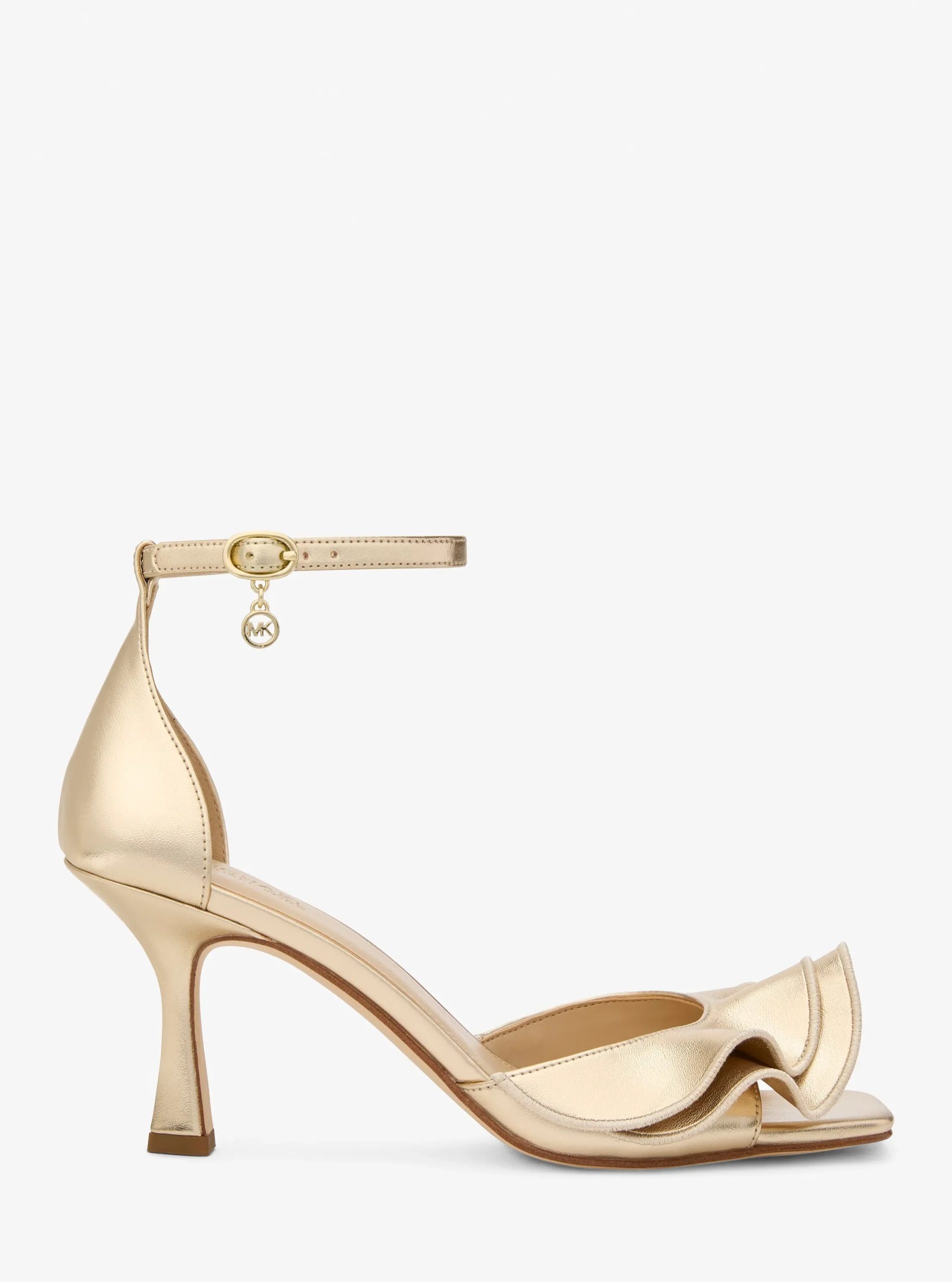 Michael Kors Livia Metallic Sandal - Preorder - Image 6