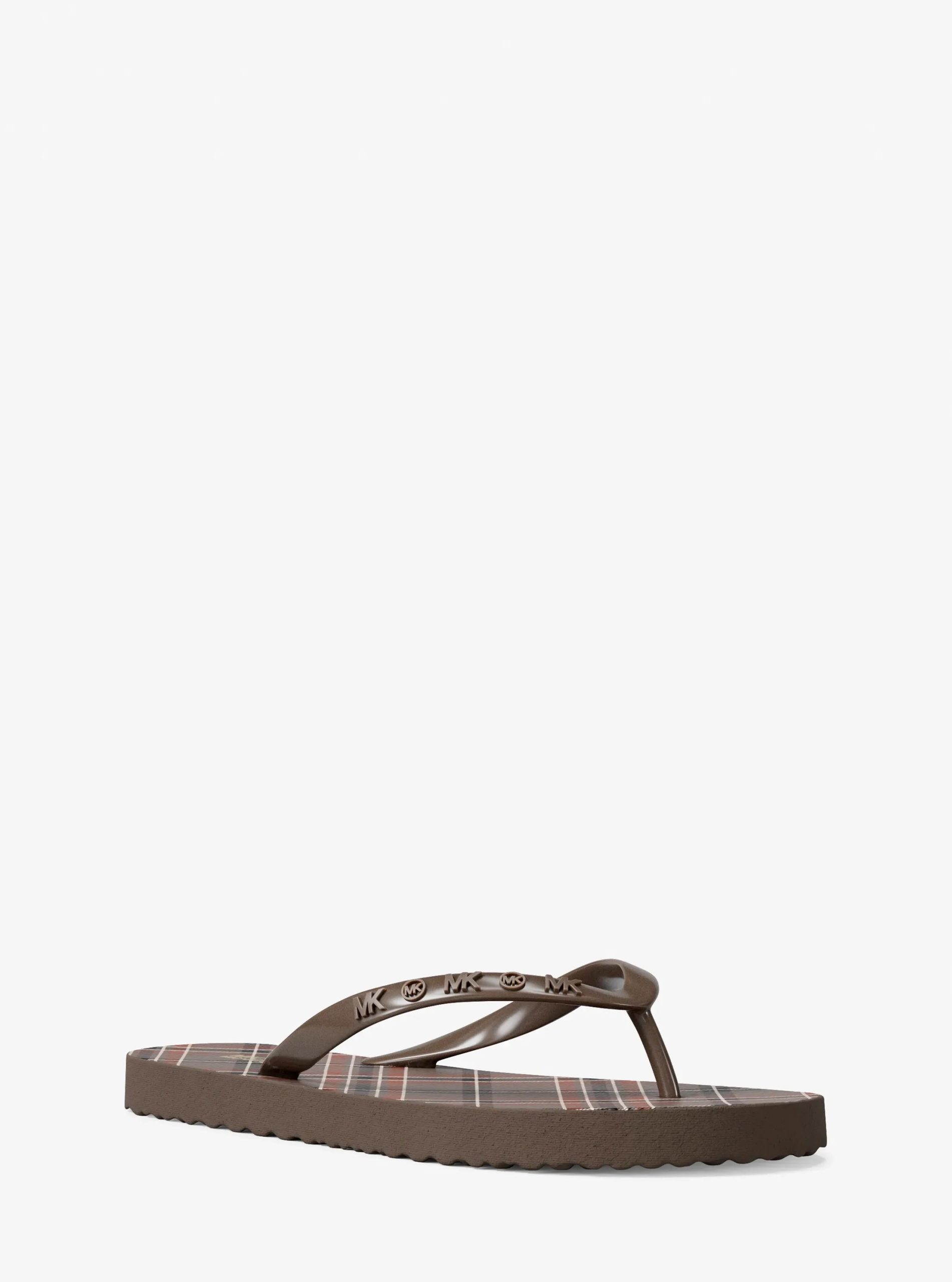 Michael Kors Plaid Print Flip Flop - Preorder
