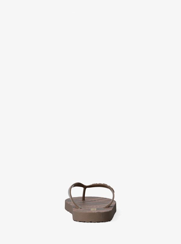 Michael Kors Plaid Print Flip Flop - Preorder