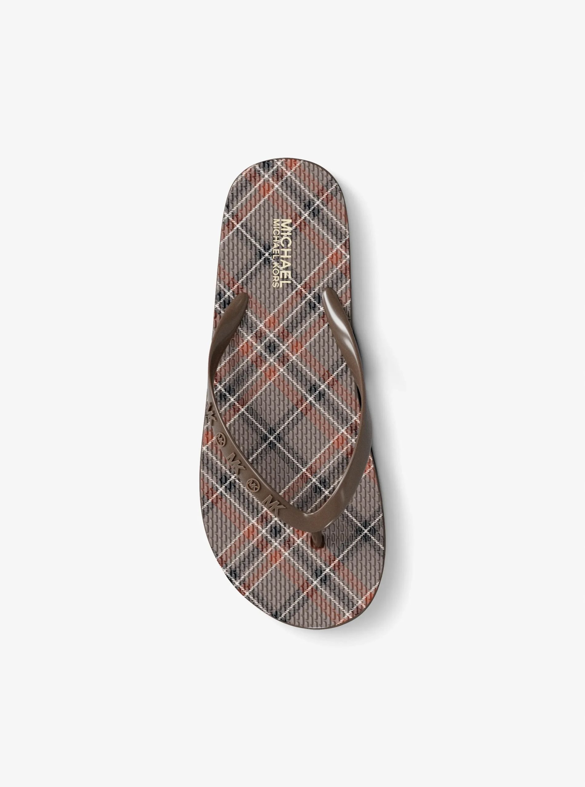 Michael Kors Plaid Print Flip Flop - Preorder