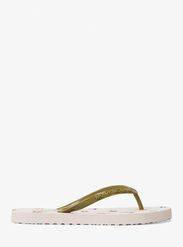 Michael Kors Floral Printed Flip Flop - Preorder