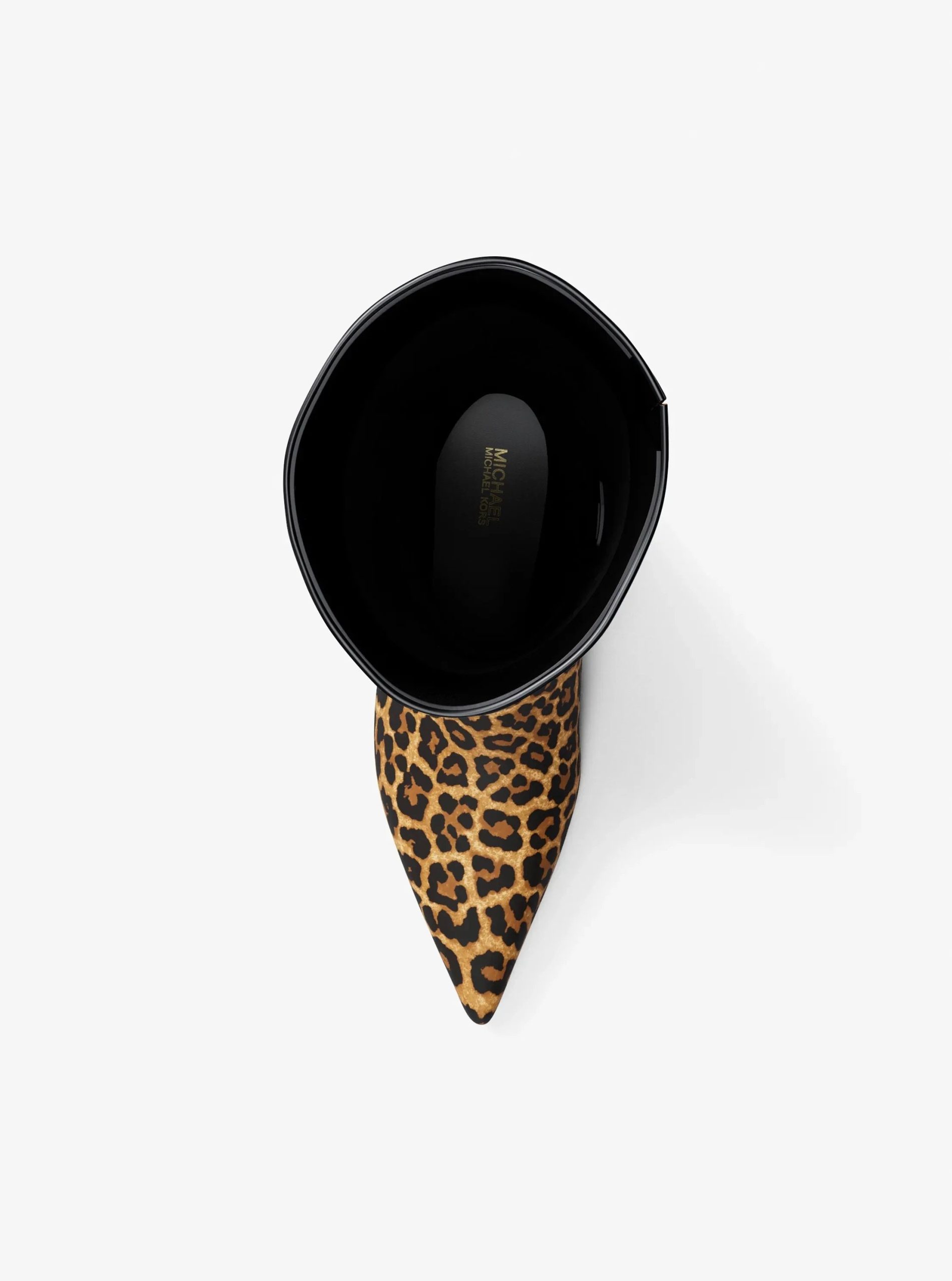 Michael Kors Nalia Leopard Print Calf Hair Kitten Heel Boot - Preorder