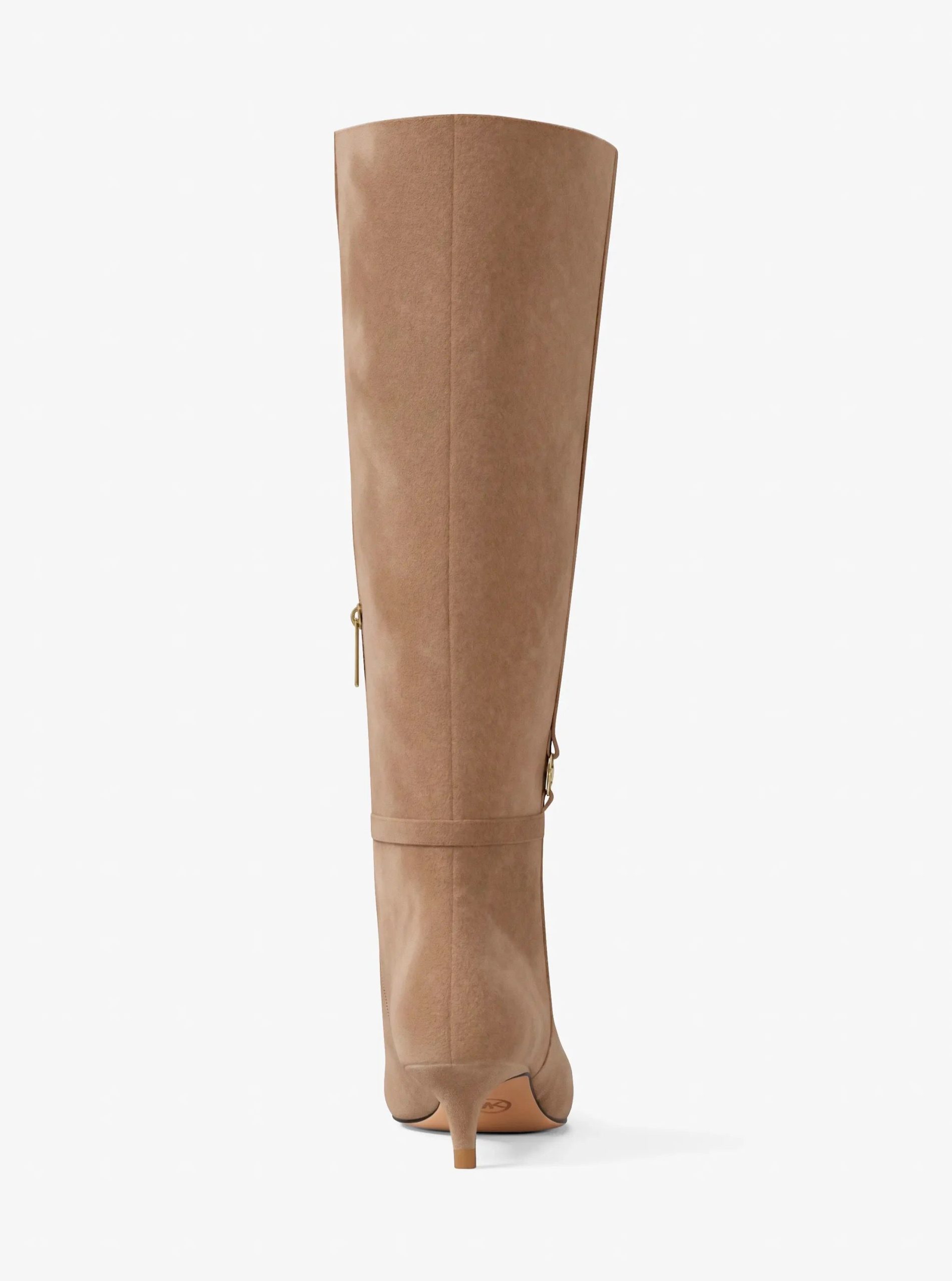 Michael Kors Nalia Microsuede Kitten Heel Boot - Preorder