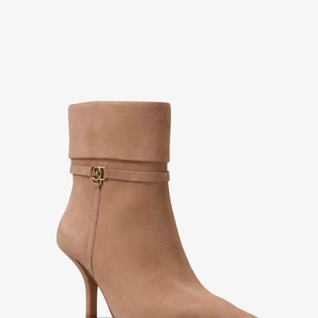 Michael Kors Nalia Microsuede Boot - Preorder — Camel