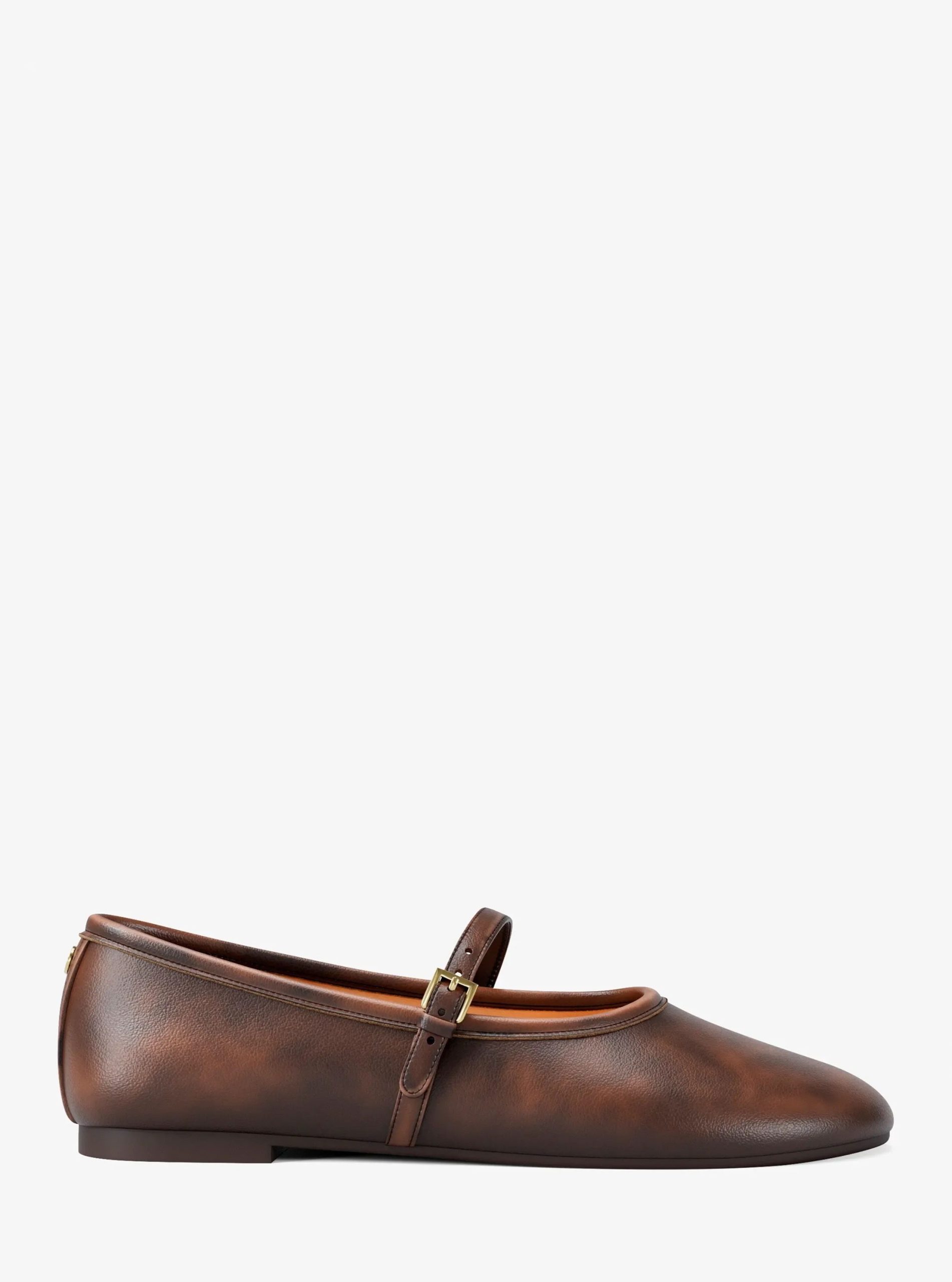 Michael Kors Phoebe Burnished Ballet Flat - Preorder