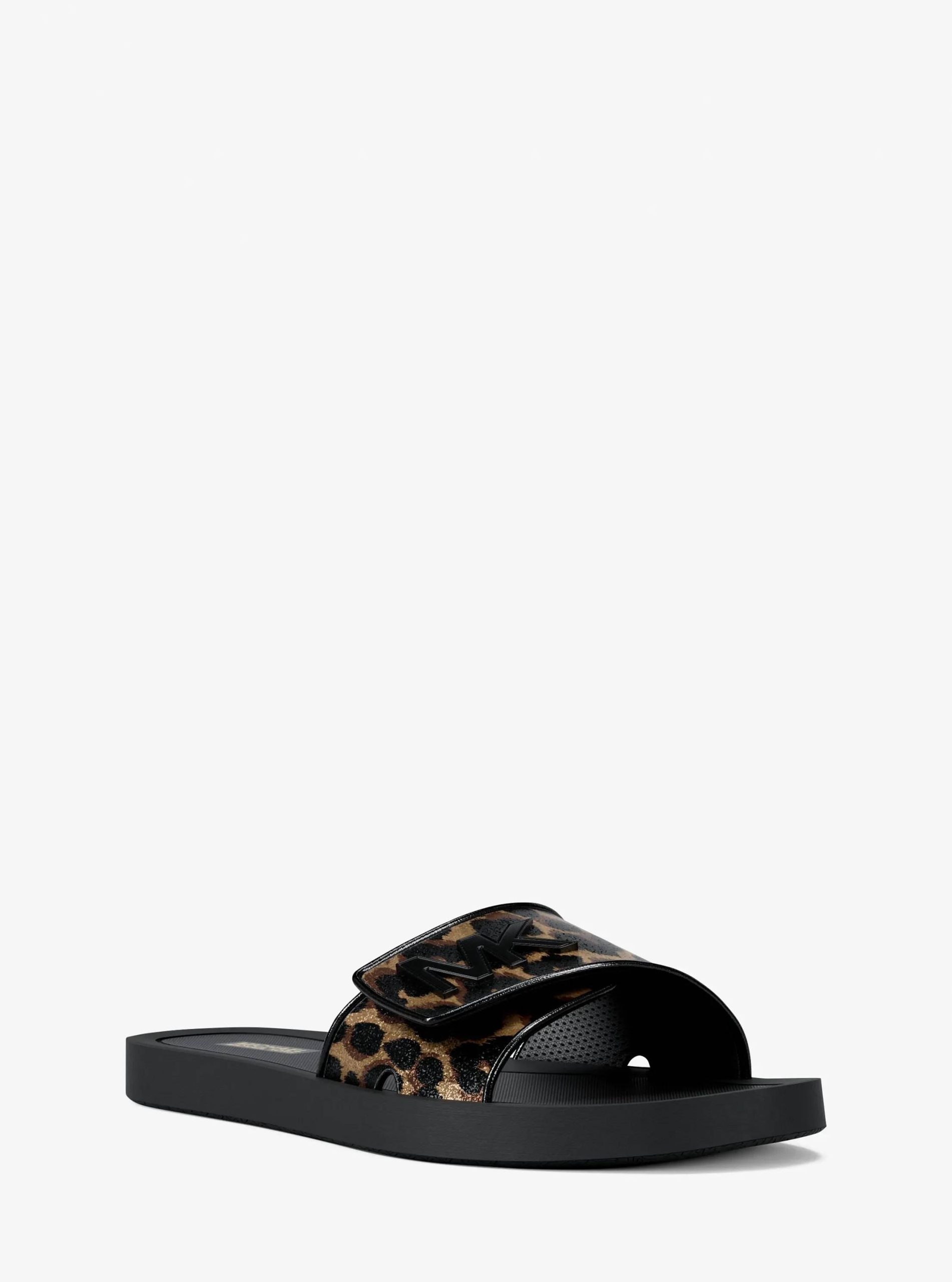 Michael Kors Palmer Cheetah Print Slide Sandal - Preorder