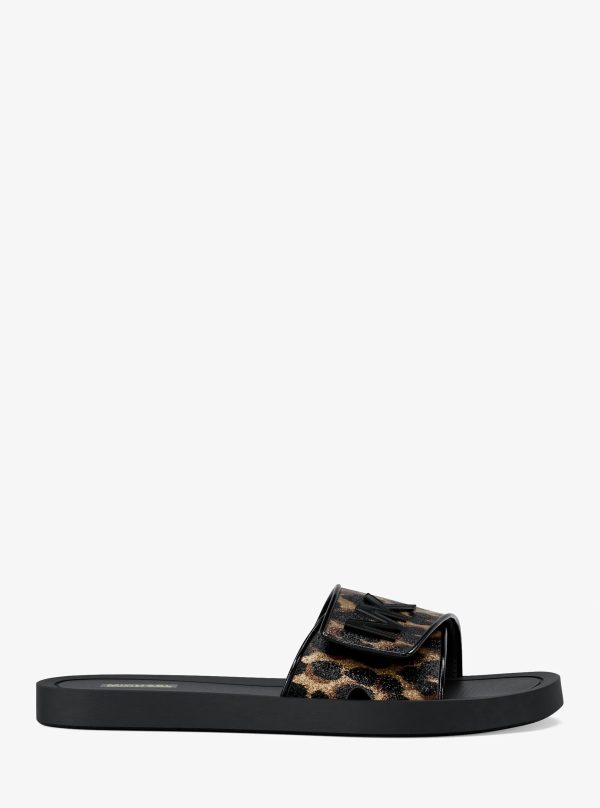 Michael Kors Palmer Cheetah Print Slide Sandal - Preorder