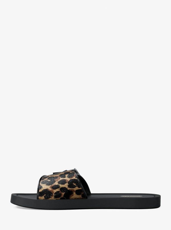 Michael Kors Palmer Cheetah Print Slide Sandal - Preorder