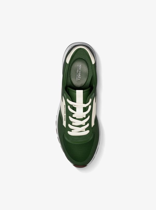 Michael Kors Remy Mixed-Media Trainer - Preorder