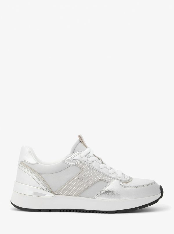 Michael Kors Remy Mixed-Media Trainer - Preorder
