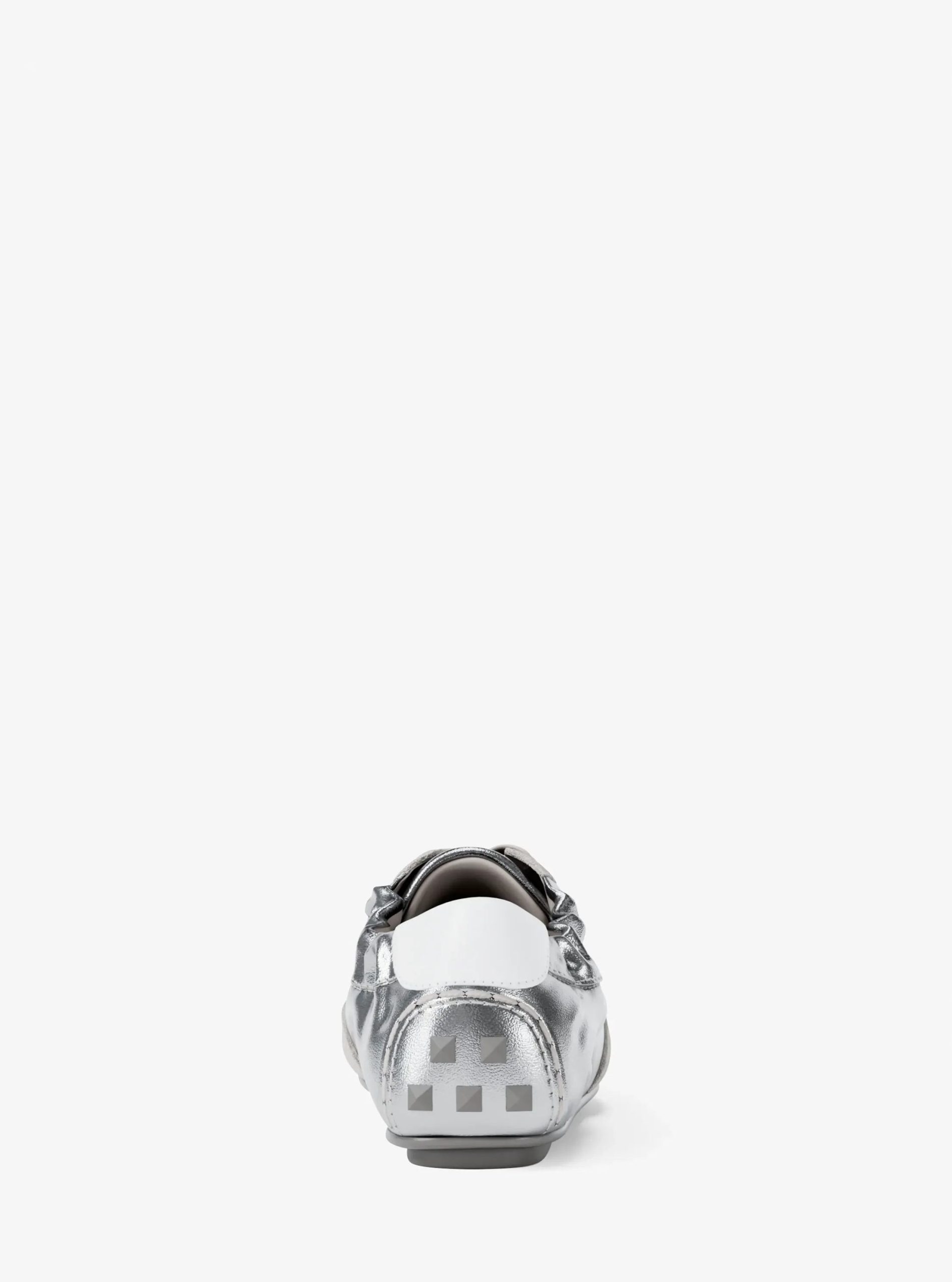 Michael Kors Susie Metallic Leather Trainer - Preorder