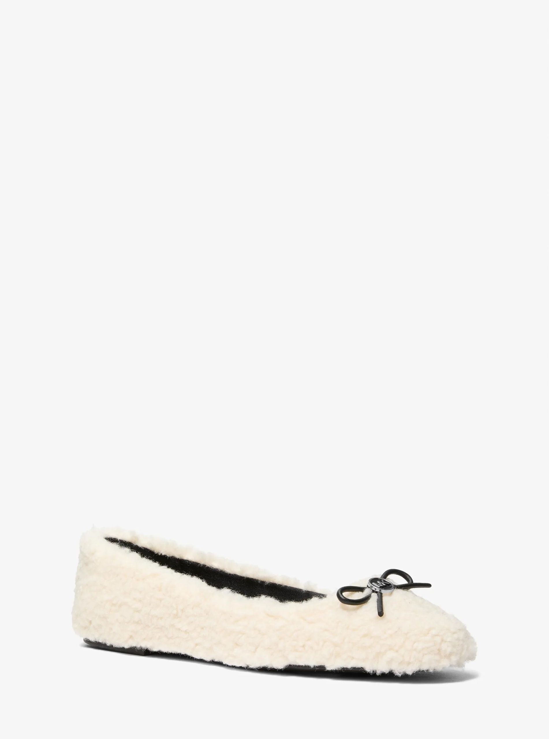 Michael Kors Savannah Faux Shearling Ballet Flat - Preorder