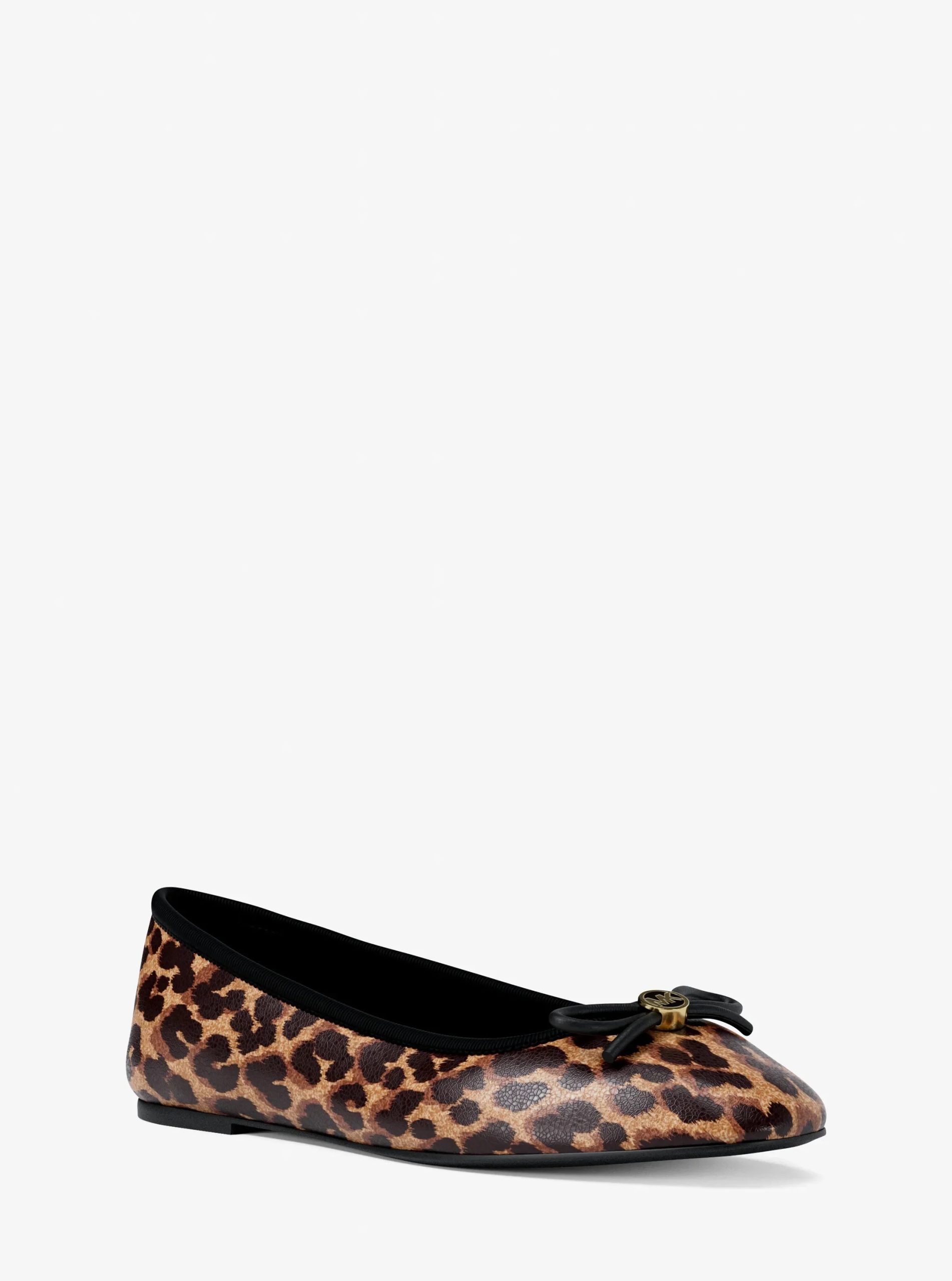 Michael Kors Savannah Leopard Print Ballet Flat - Preorder