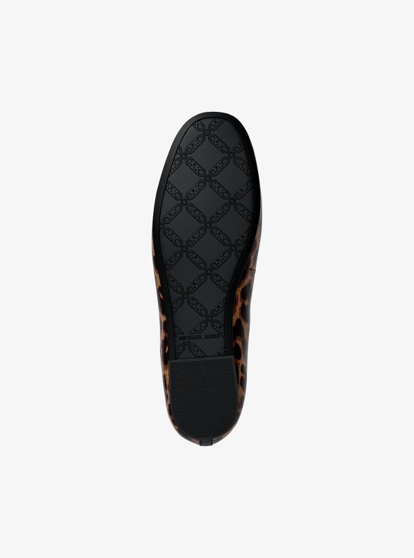 Michael Kors Savannah Leopard Print Ballet Flat - Preorder