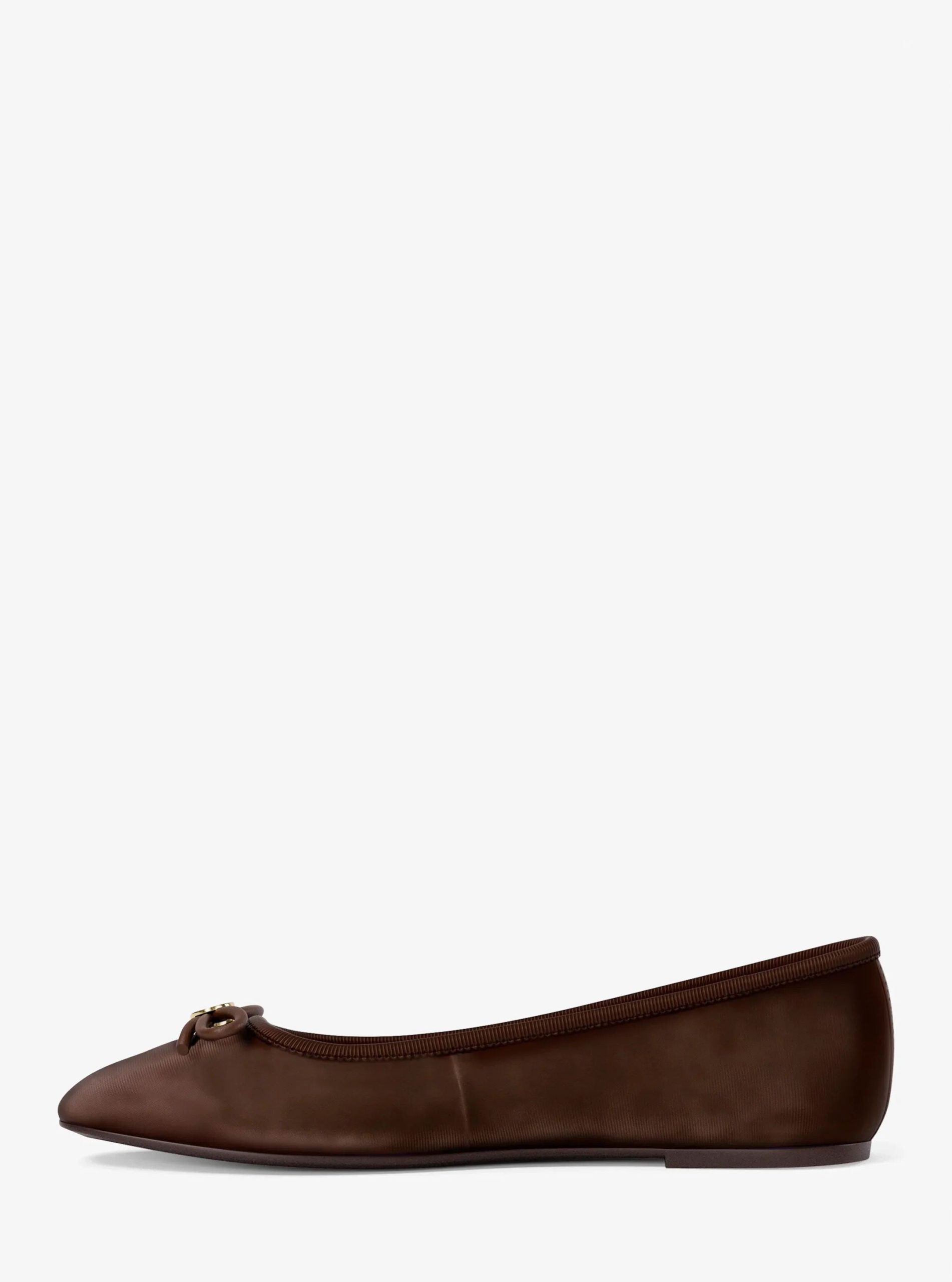Michael Kors Savannah Logo Debossed Velvet Ballet Flat - Preorder