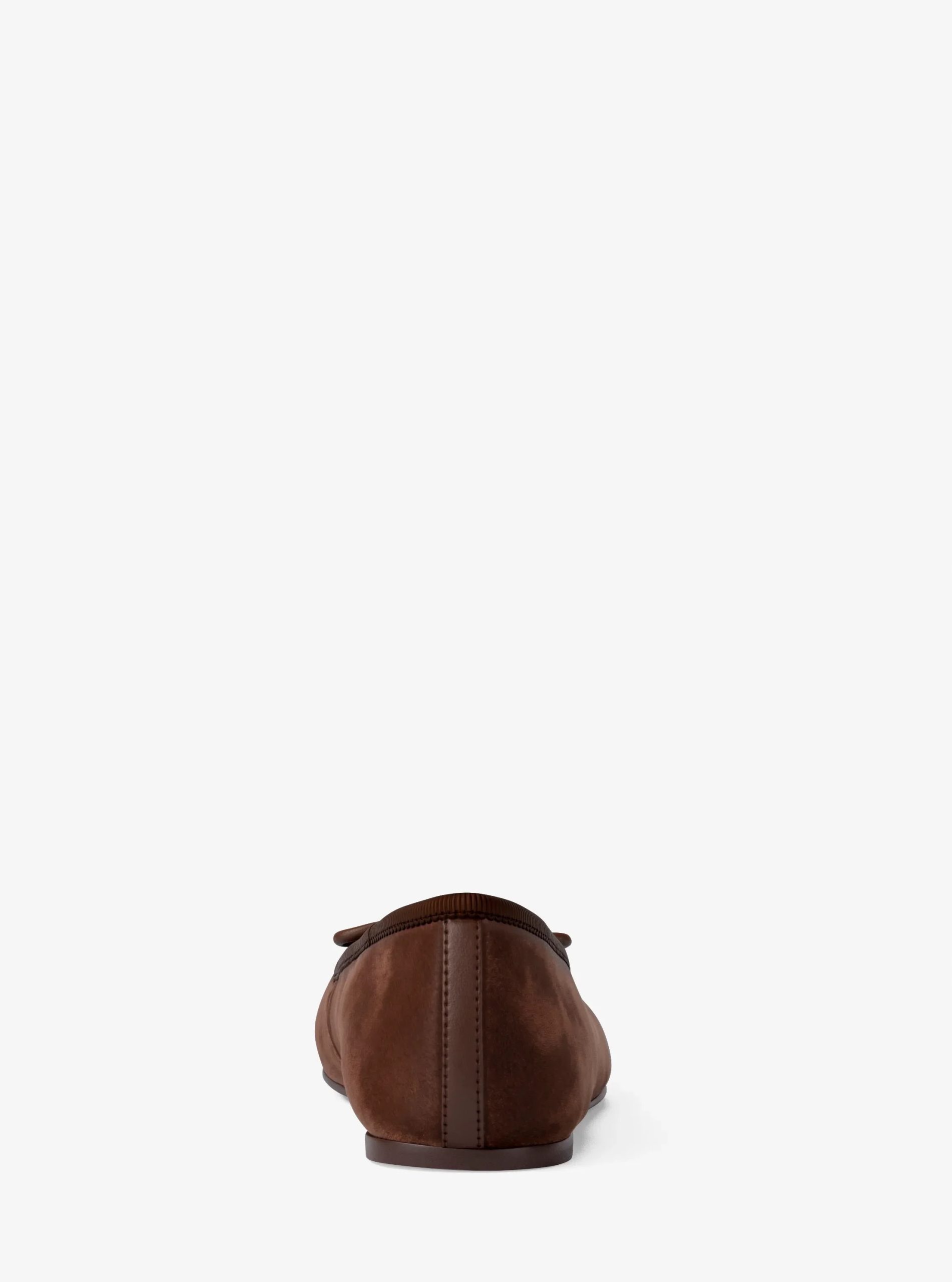 Michael Kors Savannah Logo Debossed Velvet Ballet Flat - Preorder