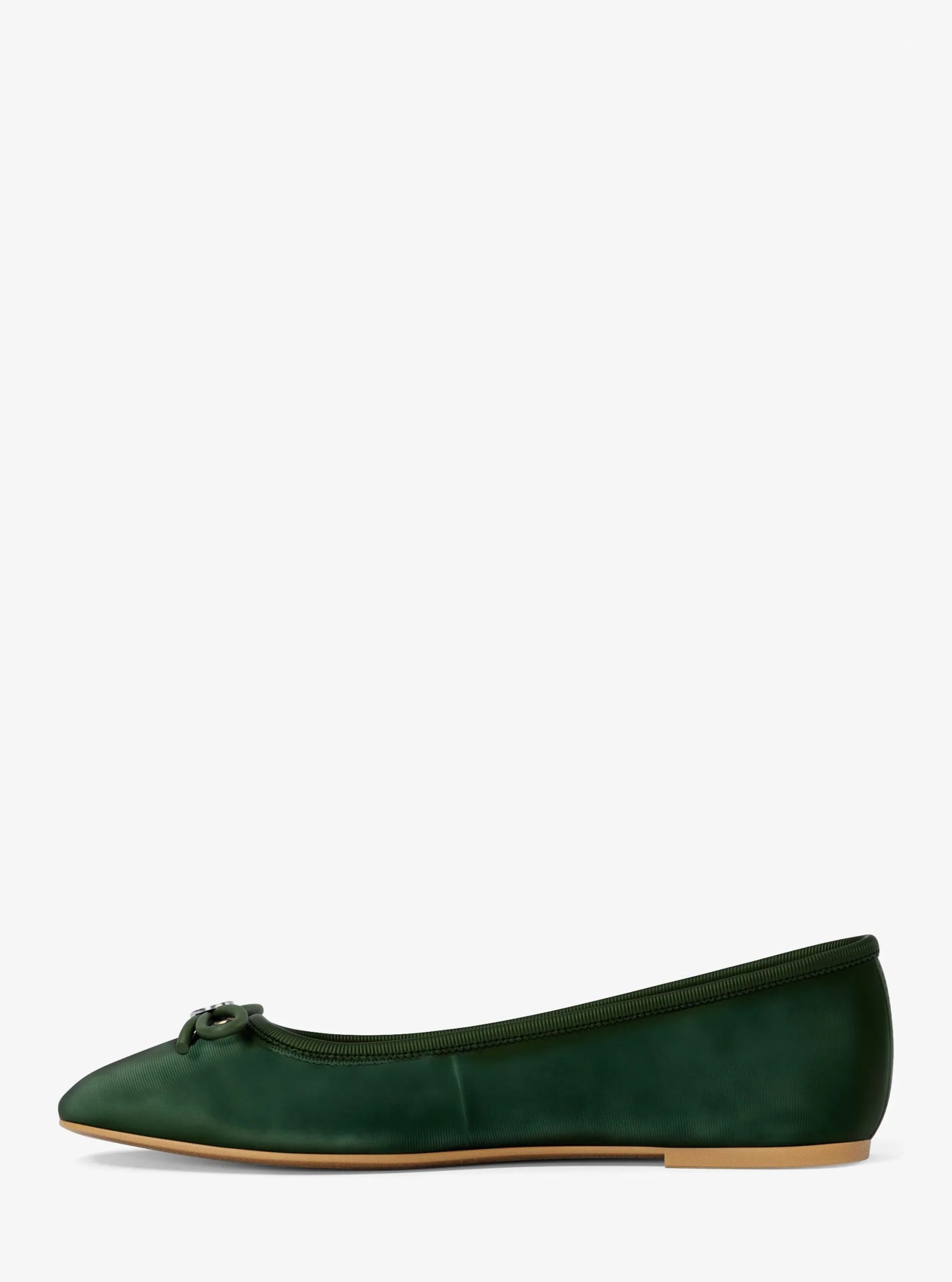 Michael Kors Savannah Logo Debossed Velvet Ballet Flat - Preorder