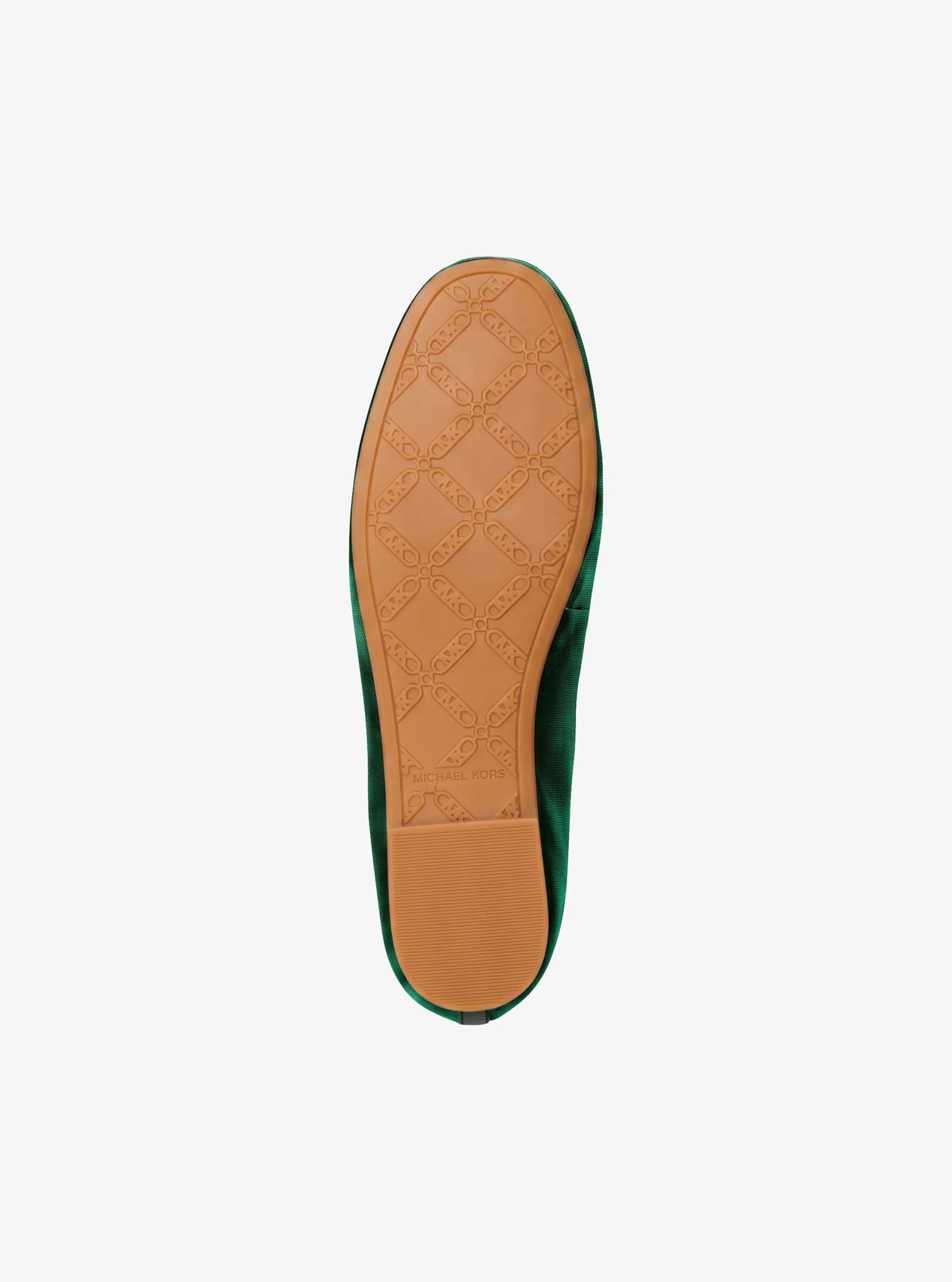 Michael Kors Savannah Logo Debossed Velvet Ballet Flat - Preorder
