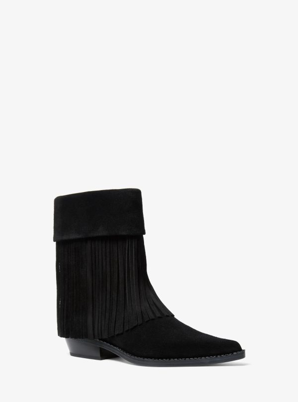 Michael Kors Nash Fringed Suede Boot - Preorder