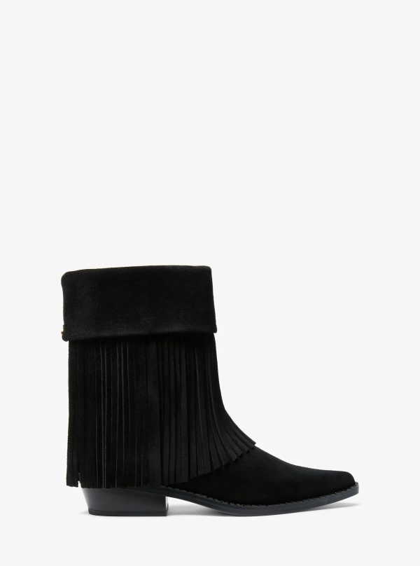 Michael Kors Nash Fringed Suede Boot - Preorder