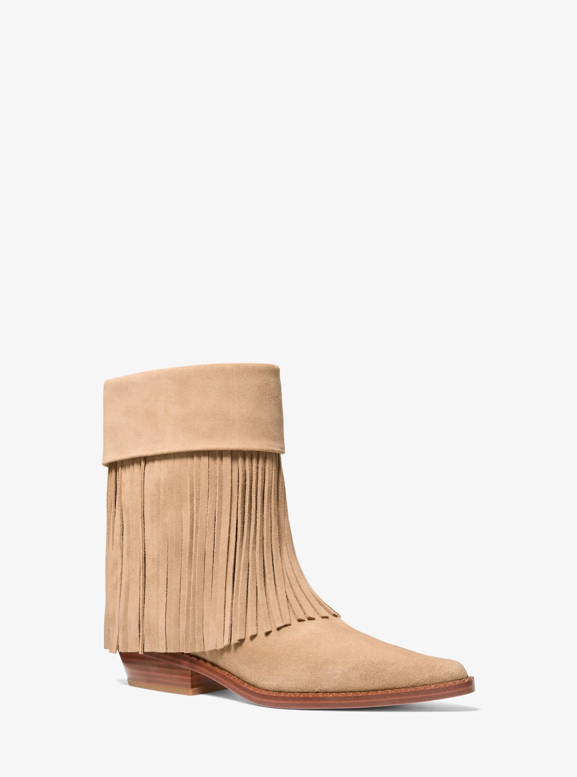 Michael Kors Nash Fringed Suede Boot - Preorder