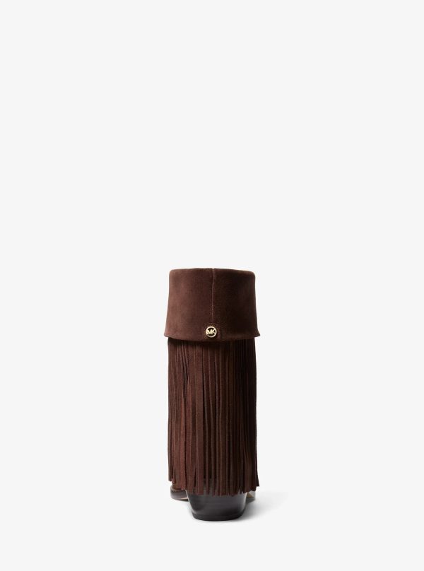 Michael Kors Nash Fringed Suede Boot - Preorder