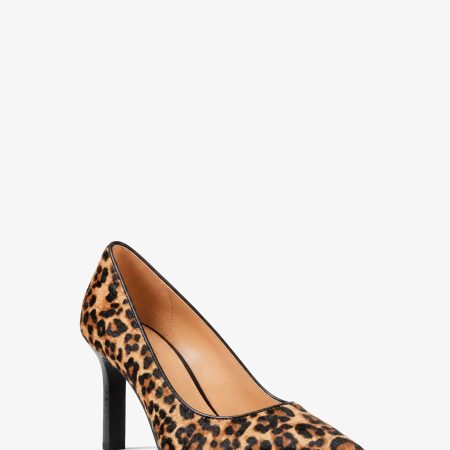 Michael Kors Willa Flex Leopard Print Calf Hair Pump - Preorder — Dk Camel Mlt