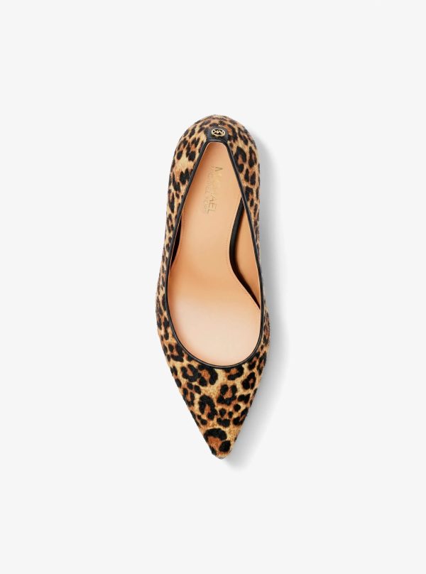 Michael Kors Willa Flex Leopard Print Calf Hair Pump - Preorder