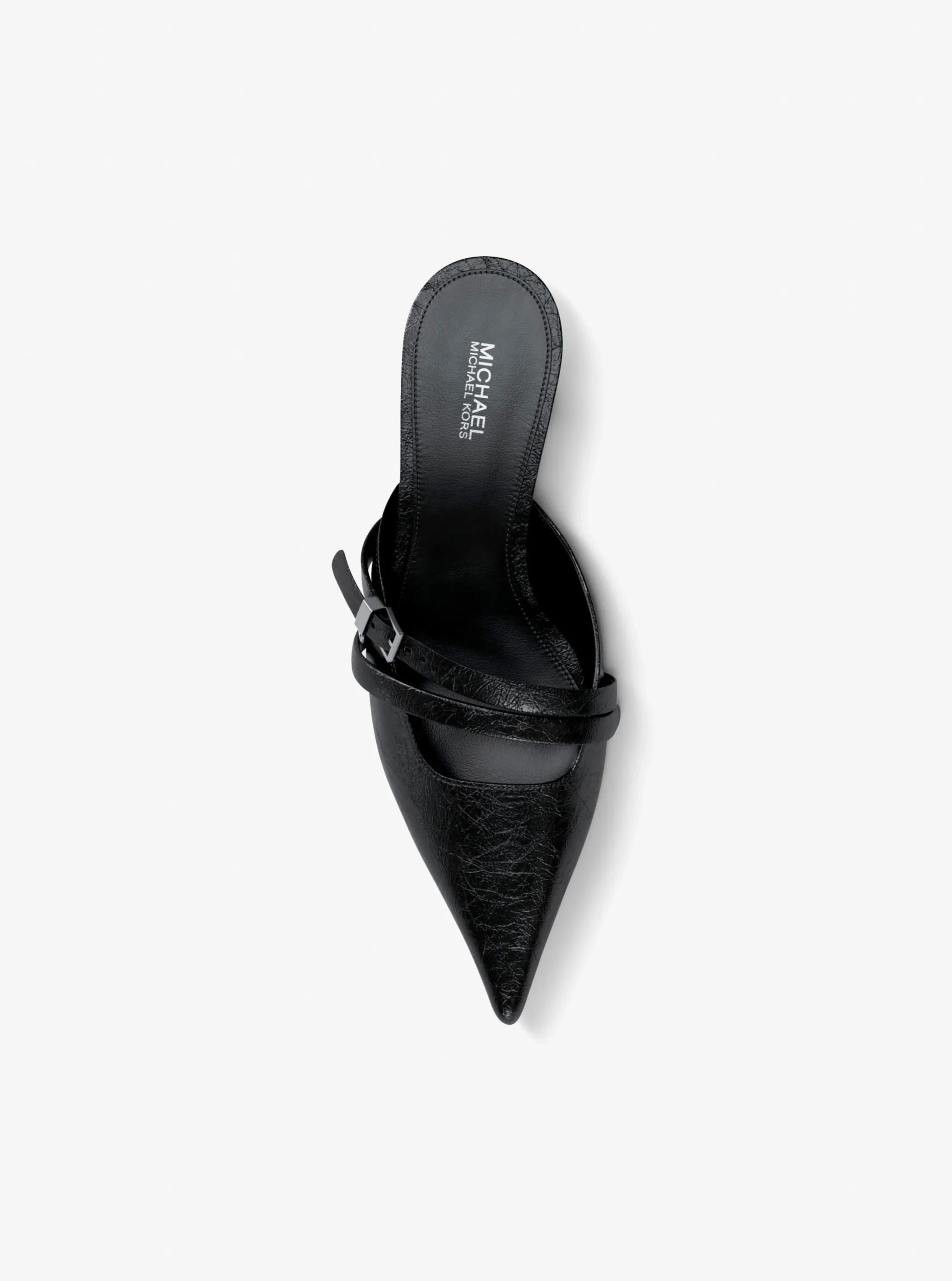 Michael Kors Yvette Crackled Kitten Mule - Preorder