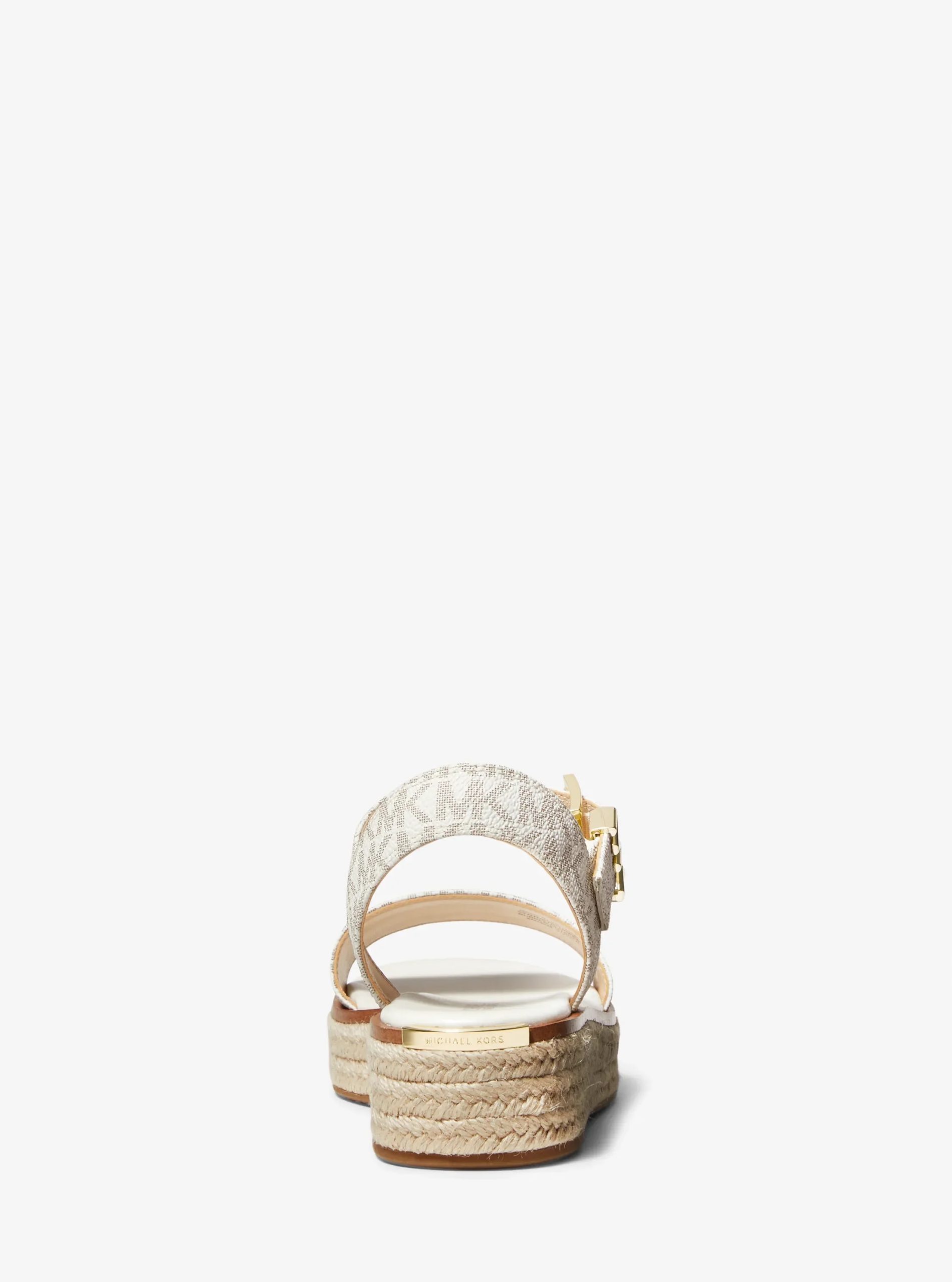 Michael Kors Richie Signature Logo Platform Espadrille Sandal - Preorder - Image 11