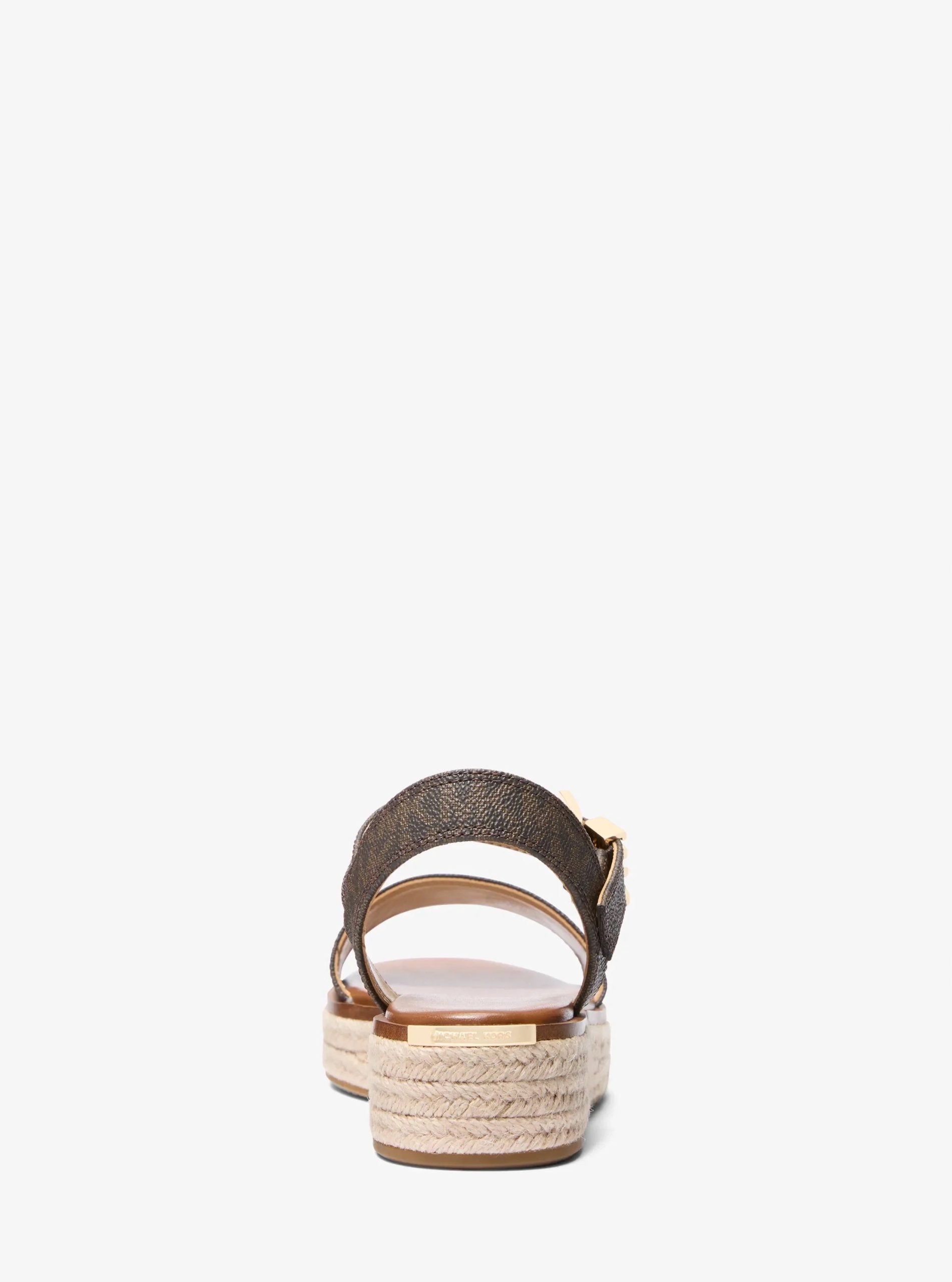 Michael Kors Richie Signature Logo Platform Espadrille Sandal - Preorder - Image 7