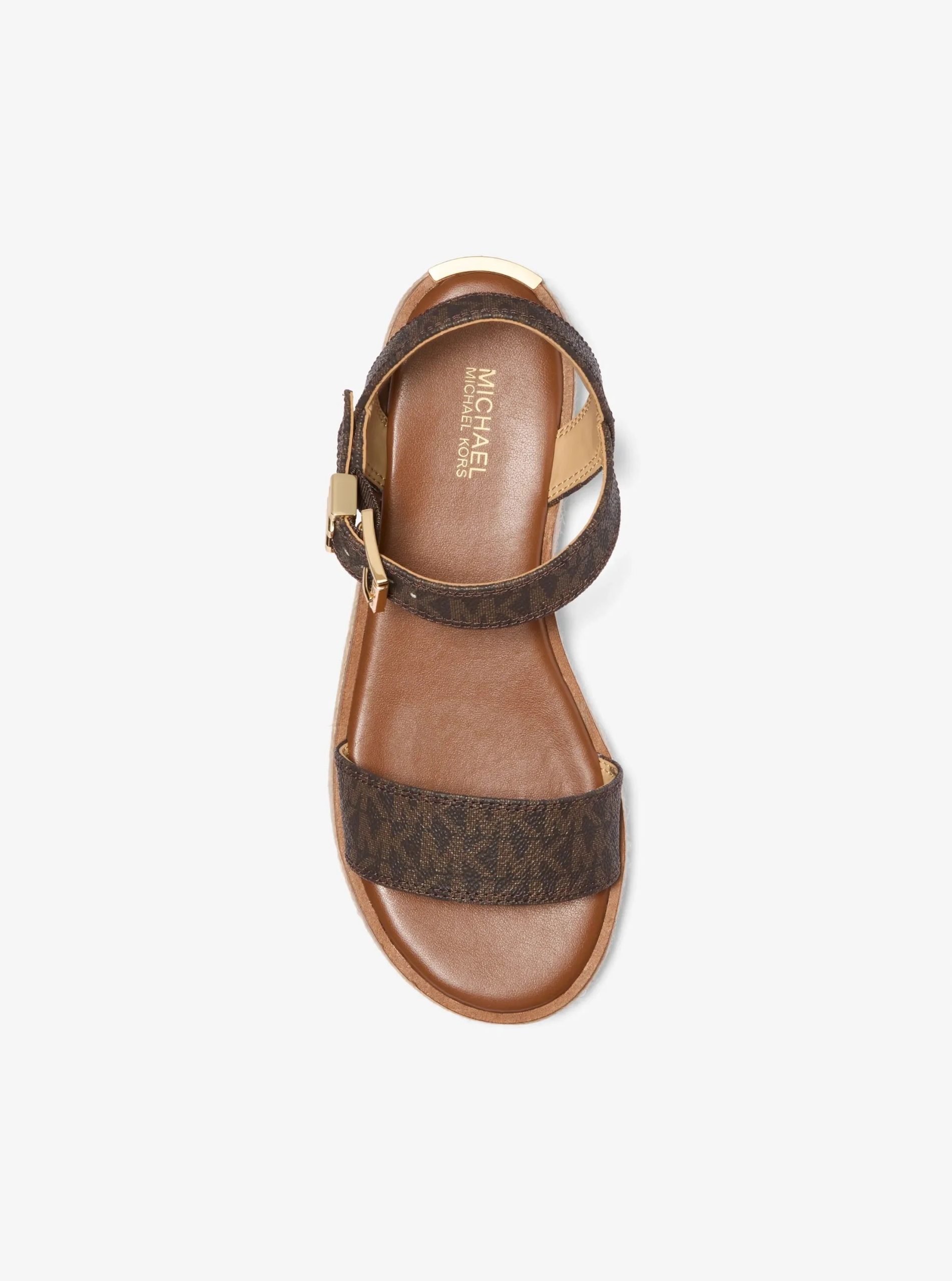 Michael Kors Richie Signature Logo Platform Espadrille Sandal - Preorder - Image 8