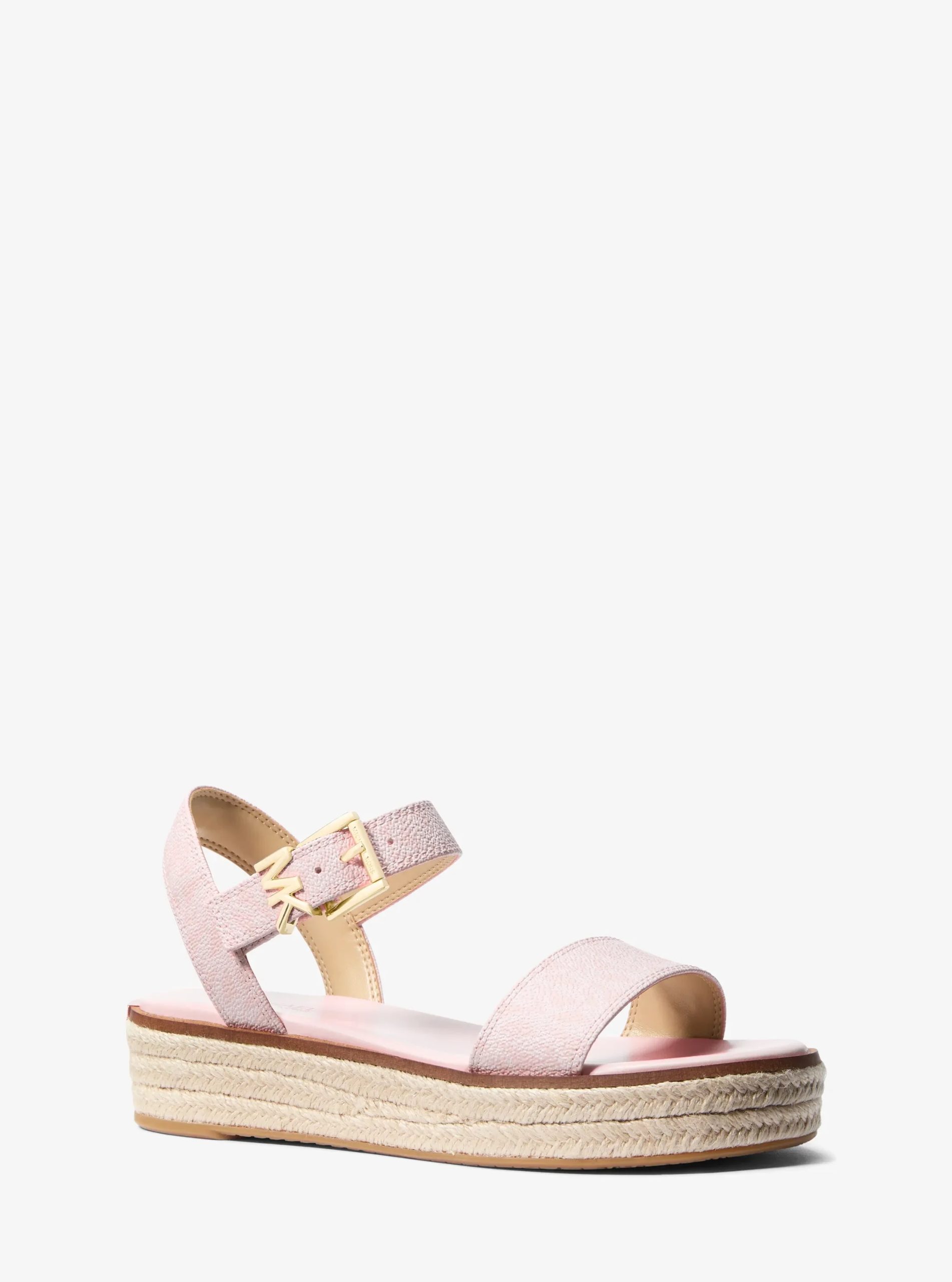 Michael Kors Richie Signature Logo Platform Espadrille Sandal - Preorder