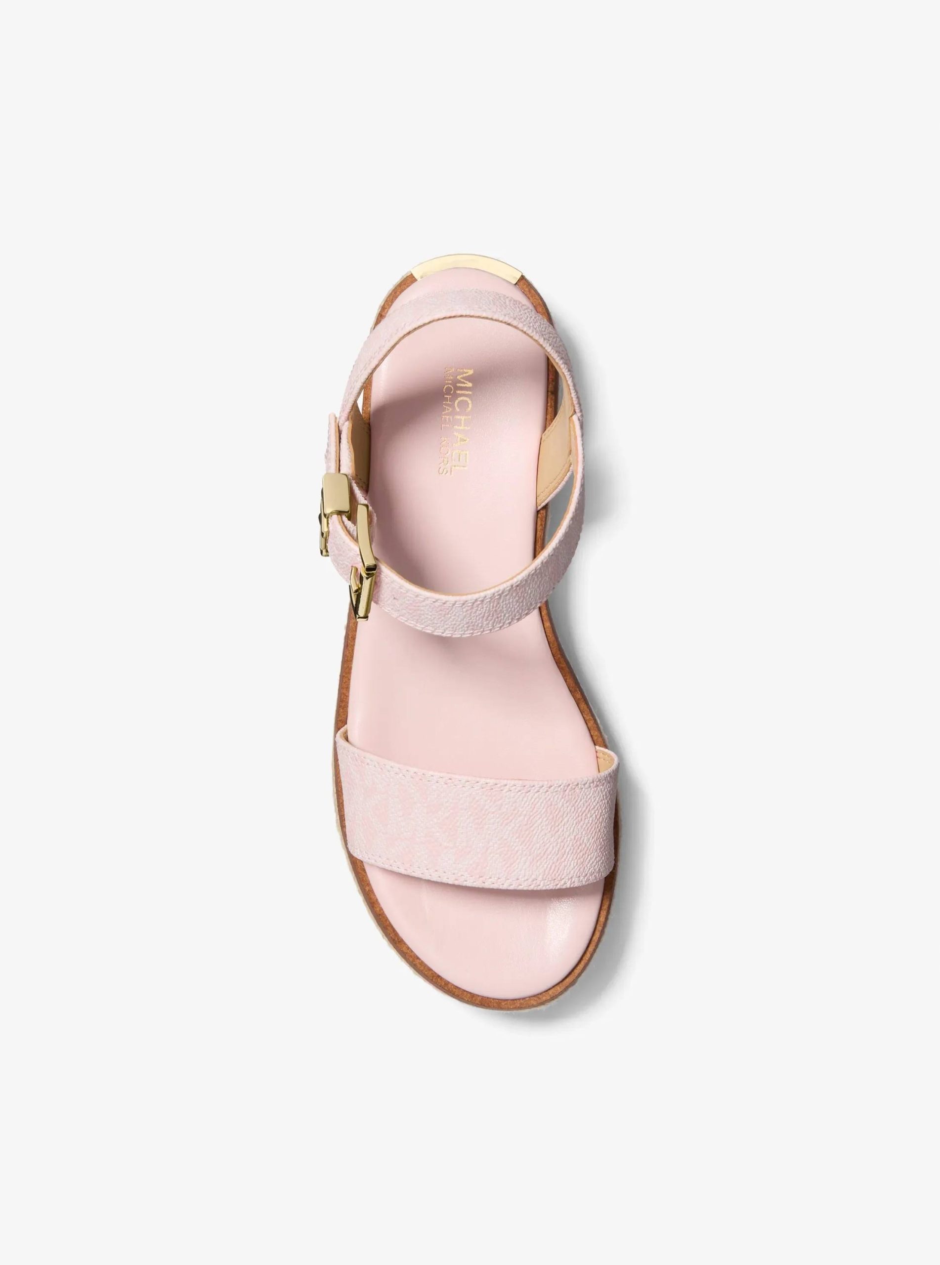 Michael Kors Richie Signature Logo Platform Espadrille Sandal - Preorder - Image 4