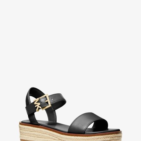 Michael Kors Richie Platform Espadrille Sandal - Preorder — Black