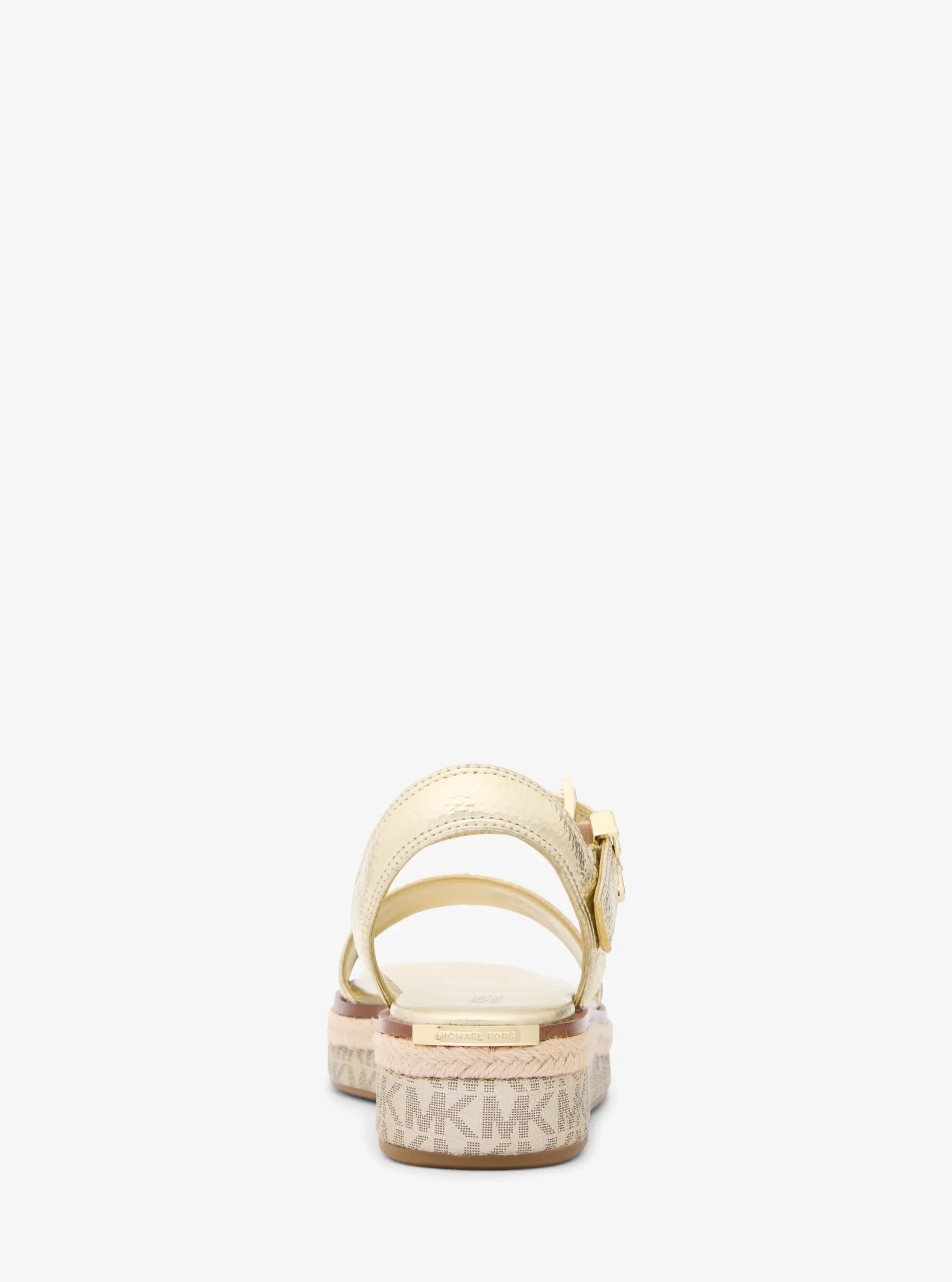 Michael Kors Richie Metallic Platform Espadrille Sandal - Preorder - Image 3